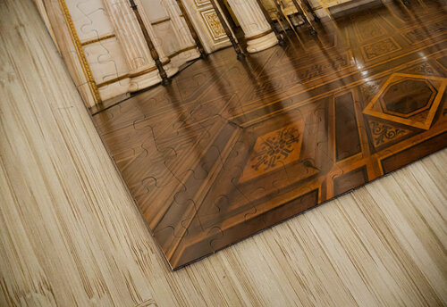 Royal Palace Ballroom. Luxury elegant ancient interior vintage  Paolo Modena puzzle