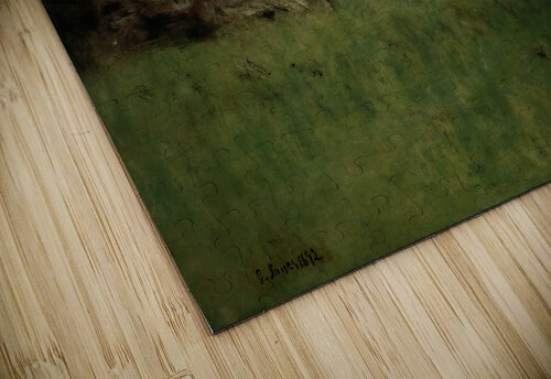 The Lonely Farm Nantucket 1892 by Inness Row One Brand puzzle