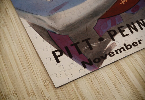 1946 Penn State vs. Pitt Football Cover Art Row One Brand puzzle
