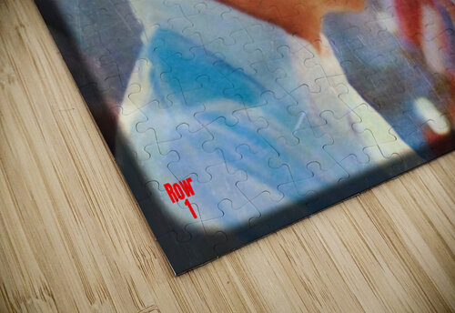 1981 Arizona Wildcats Football Viewfinder Art  Row One Brand puzzle