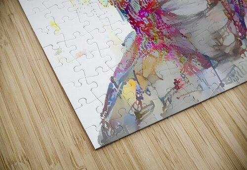 cheerful milleninal portrait Luciano puzzle