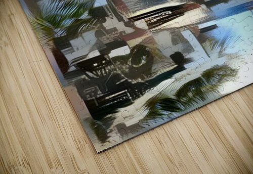 waterfall portrait Luciano puzzle