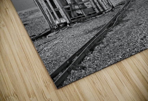 End Of The Line in Black And White Gill Billington puzzle