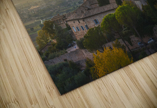 Assisi town at sunset. Umbria Italy. Stefano Orazzini puzzle