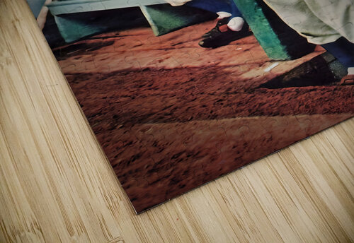 Jackie Robinson Dugout Art Row One Brand puzzle