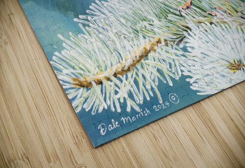 Winter Red - Painting Dale Morrish puzzle