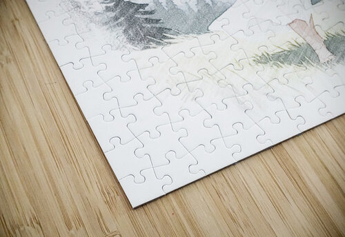 Mountain girl Photographer and Designer puzzle