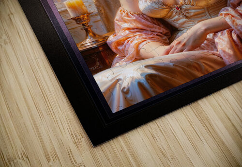 An Enchanting Victorian Beauty In Golden Sunset Lighting Mesmerizing AI Concept Art by Xzendor7 xzendor7 puzzle