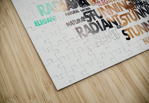 Wall art Photographer and Designer puzzle