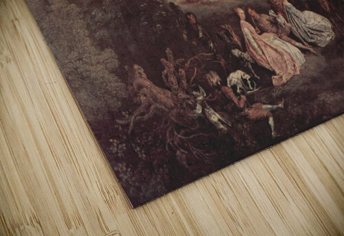 The Halt during the Chase Antoine Watteau puzzle