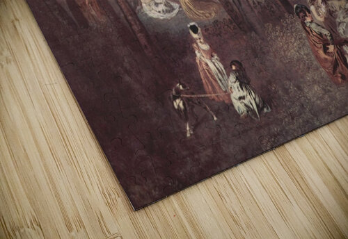 Amusements champetres Antoine Watteau puzzle