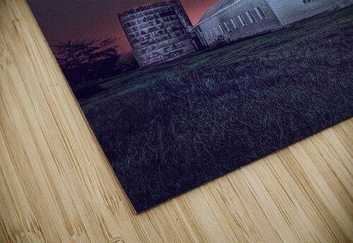 Virginia White Barn Under the Stars Norma Brandsberg Photography puzzle