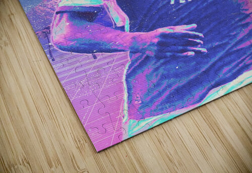 Retro Bukayo Saka Poster RabbitSagitarius puzzle