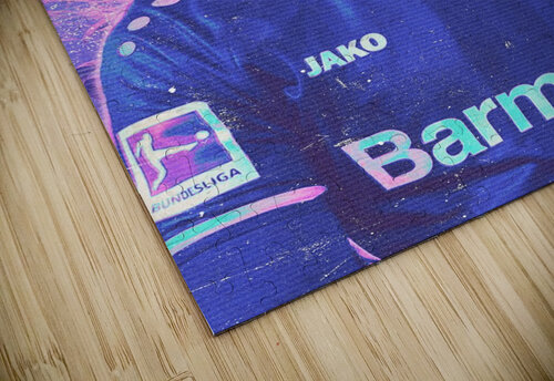 Retro Florian Wirtz Poster RabbitSagitarius puzzle