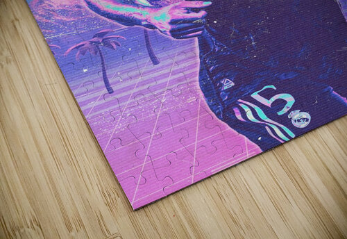 Retro Jude Bellingham Poster RabbitSagitarius puzzle