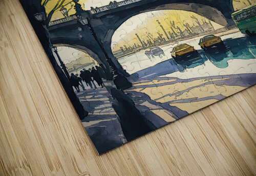 Berlin Radio Tower Susanne McMillan Art puzzle