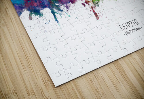Leipzig Germany Skyline Michael Tompsett puzzle