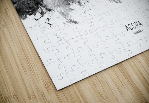 Accra Ghana Skyline Michael Tompsett puzzle