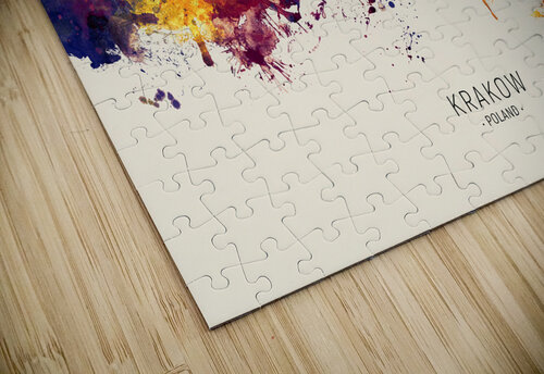 Krakow Poland Skyline Michael Tompsett puzzle