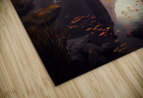 Watercolor painting with multi colored abstract backgrounds generative AI meta2leadership puzzle