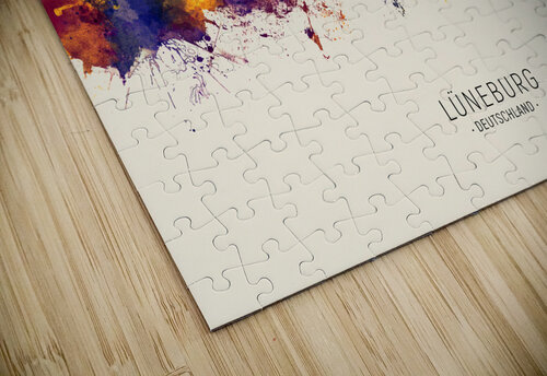 Luneburg Germany Skyline Michael Tompsett puzzle