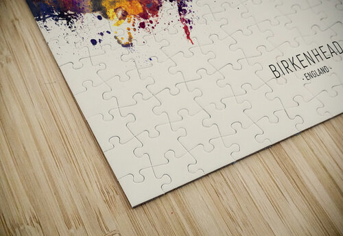 Birkenhead England Skyline Michael Tompsett puzzle