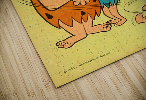 1961 The Flintstones Comic Book Cover Art Row One Brand puzzle