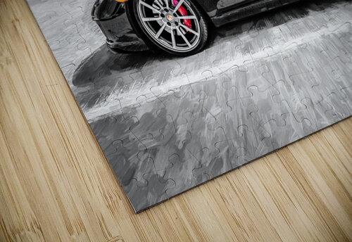 2017 Black Porsche 911 X 4 Rich Franco puzzle