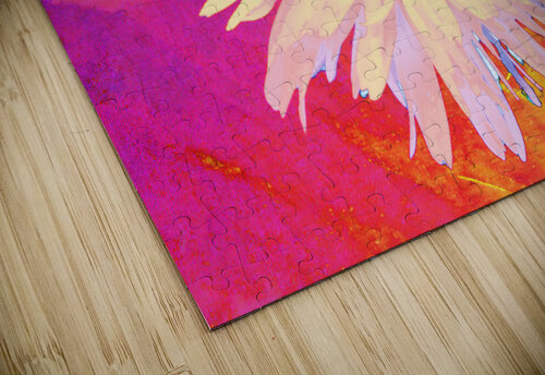 Abstract Vibrant Yellow Daisy Flower  Catriona Roberts Nature Photography and Designs puzzle