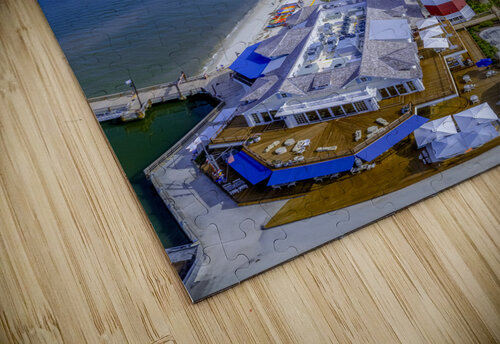 Aerial Hilton Head Lighthouse Vertical Norma Brandsberg Photography puzzle