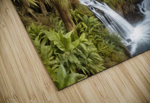 Southernland Falls New Zeland II Modern Wall Artwork puzzle