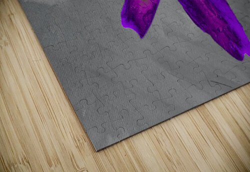   Abstract  Stunning Purple Lily Catriona Roberts Nature Photography and Designs puzzle