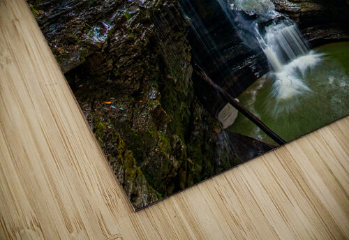 Watkins Glen Gorge Rainbow Falls overlook Andy Crawford puzzle