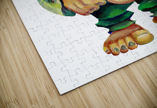 Cheerful Troll Spirit – Nordic Mischief A Forest Friend Nisuris Art puzzle