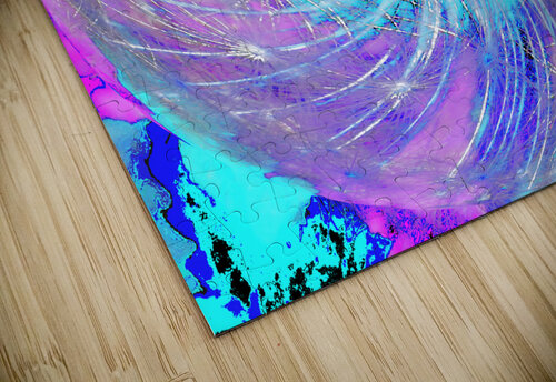 Abstract Swirling Dynamic Dandelion Catriona Roberts Nature Photography and Designs puzzle