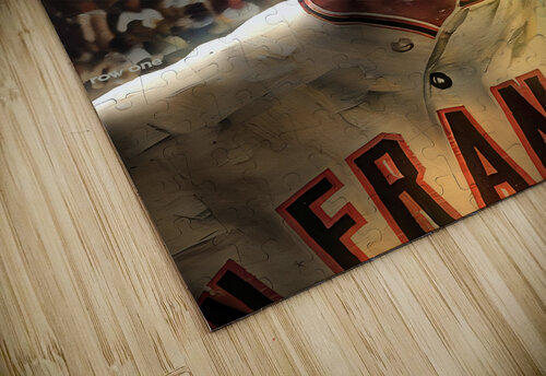 Willie Mays Smiling Row One Brand puzzle