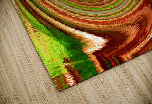 Abstract Swirling Earth Tones Lochan Water Reflections Catriona Roberts Nature Photography and Designs puzzle