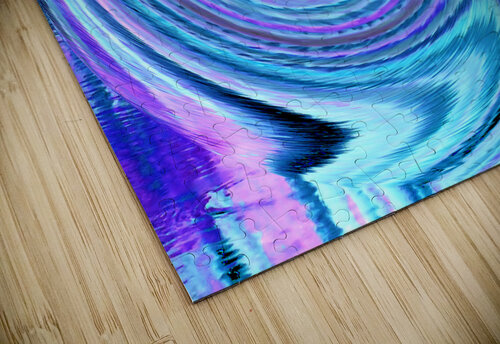 Abstract Swirling Blue Lochan Water Reflections  Catriona Roberts Nature Photography and Designs puzzle