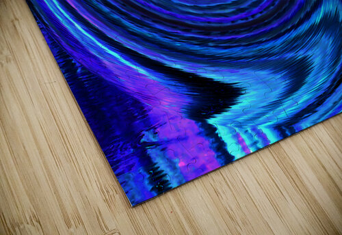 Abstract Swirling Hypnotic Lochans Water Reflections Catriona Roberts Nature Photography and Designs puzzle