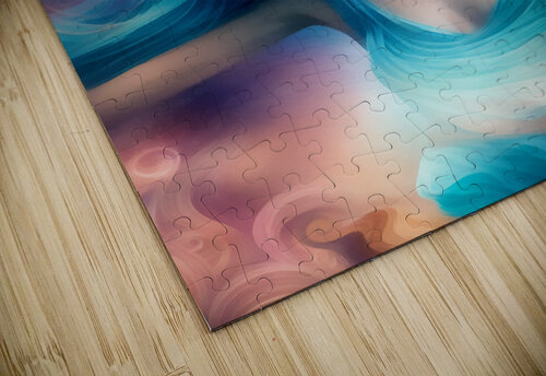 Beautiful Goddess of the Cosmos Painting Sandy Richter puzzle