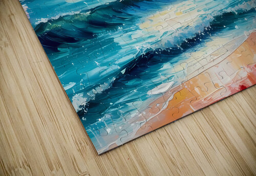   the Sea boats - Mountain Nazih puzzle