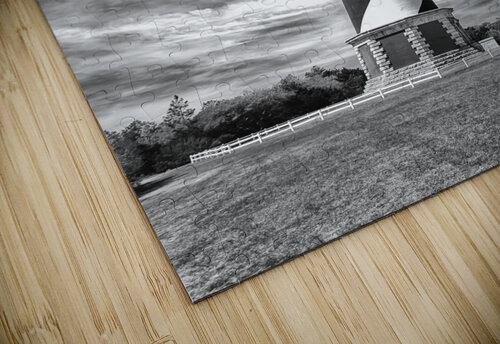 Cape Hatteras Lighthouse in Black and White Vertical Norma Brandsberg Photography puzzle