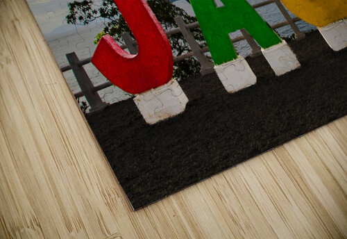 Jaco Costa Rica Welcome Sign Norma Brandsberg Photography puzzle