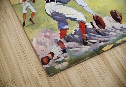 1920 Baseball Action Row One Brand puzzle
