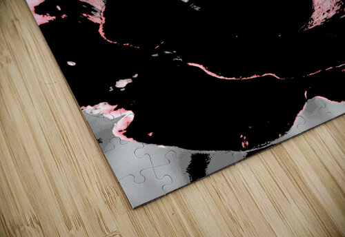 Abstract Dark Pink Rose Catriona Roberts Nature Photography and Designs puzzle