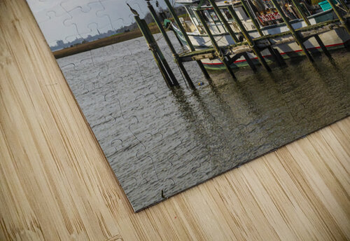 Mount Pleasant Shem Creek Shrimper Norma Brandsberg Photography puzzle