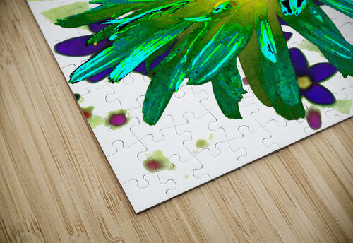 Abstract Glowing Summer Daisy Light Catriona Roberts Nature Photography and Designs puzzle