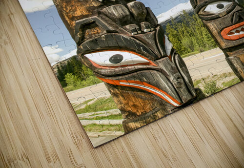 British Columbia Totem Poles Thea Menagh puzzle