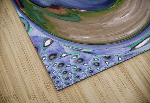 Abstract Spiral Acrylic Circles Catriona Roberts Nature Photography and Designs puzzle