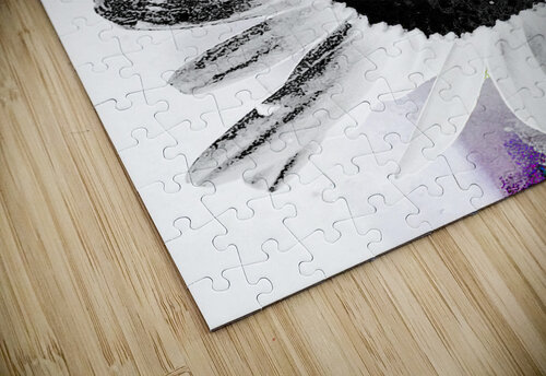 Abstract High Contrast Daisy Flower Catriona Roberts Nature Photography and Designs puzzle